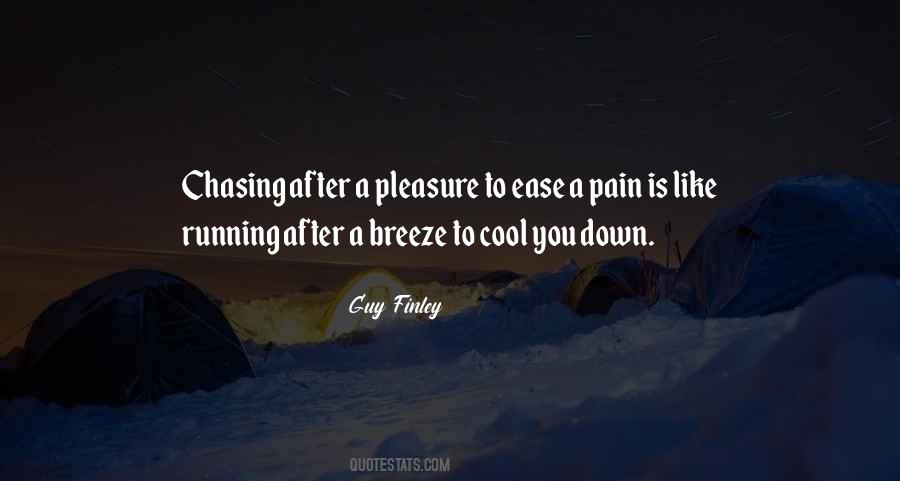 Running From Pain Quotes #1060587