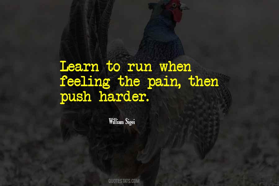 Running From Pain Quotes #1125494