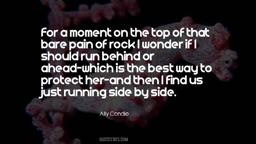 Running From Pain Quotes #1192259