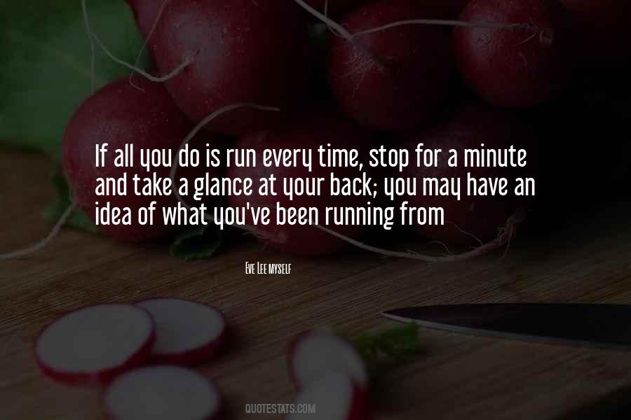 Running From Quotes #1546193