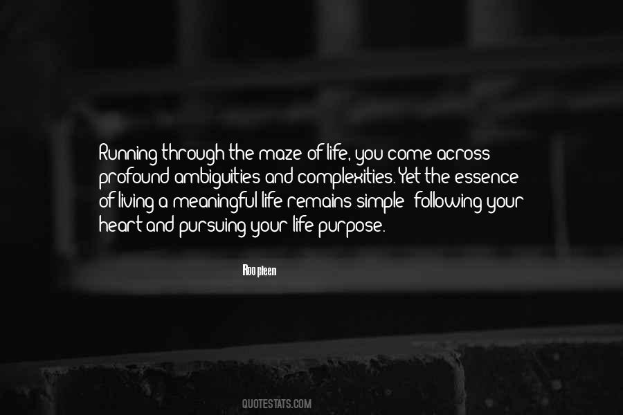 Running Heart Quotes #1092054