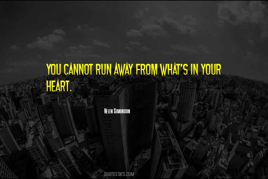 Running Heart Quotes #1143545