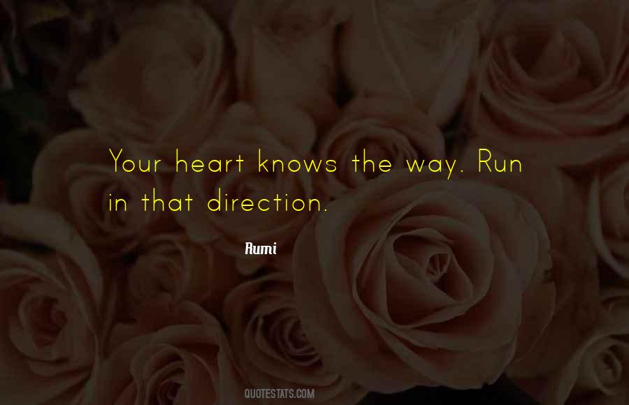 Running Heart Quotes #406687