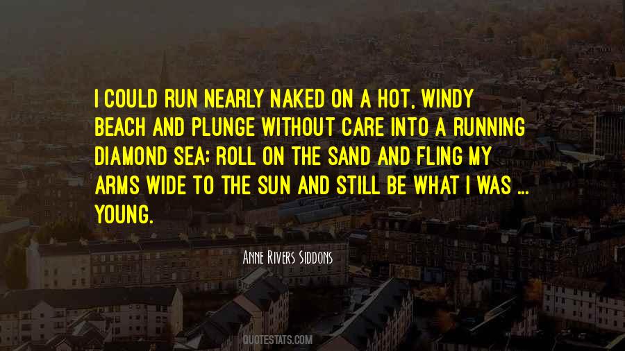 Running In The Beach Quotes #1510917