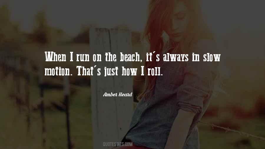 Running In The Beach Quotes #584446