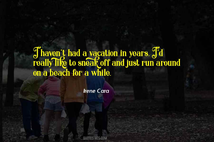 Running In The Beach Quotes #916015