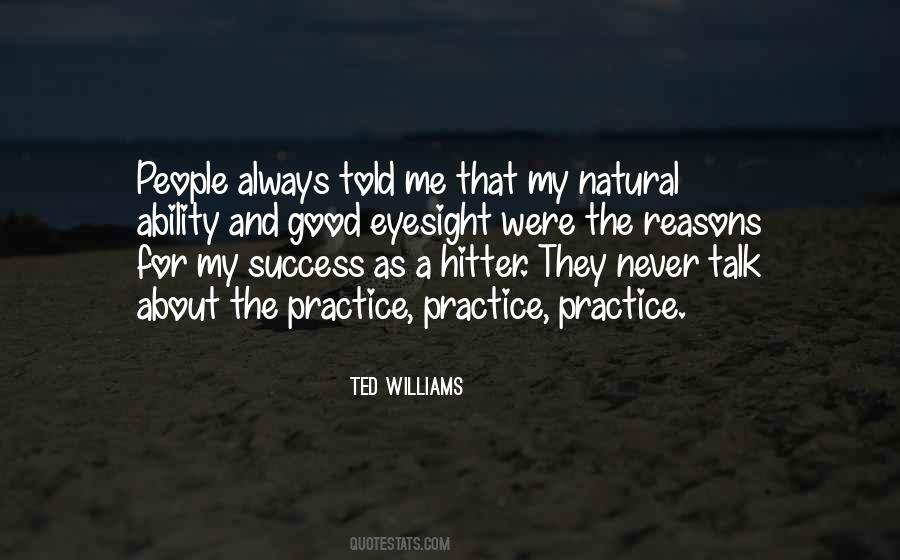 Quotes About Ted Williams #477985