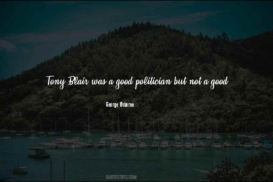 Quotes About A Good Politician #1079909