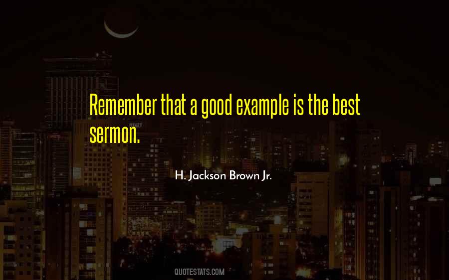 Quotes About A Good Sermon #226110