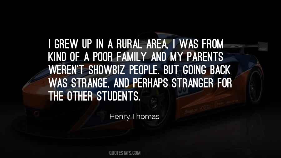 Rural Area Quotes #254820