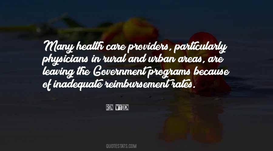 Rural Health Quotes #263395