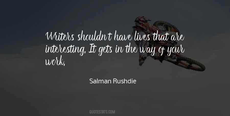 Rushdie Salman Quotes #133142