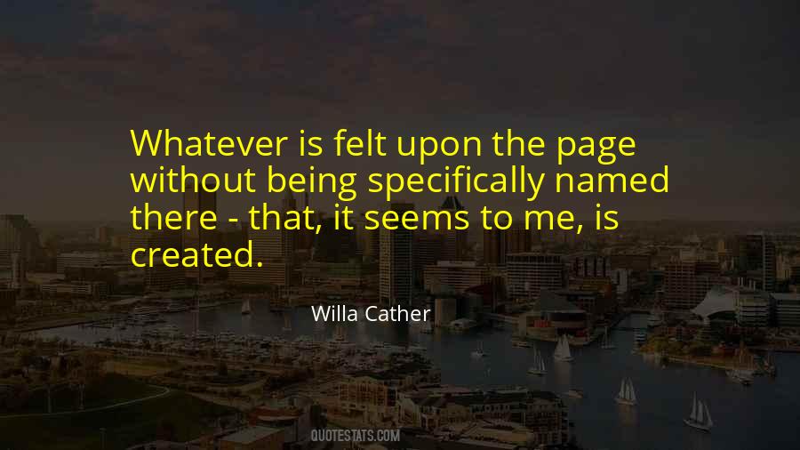 Quotes About Willa Cather #380102