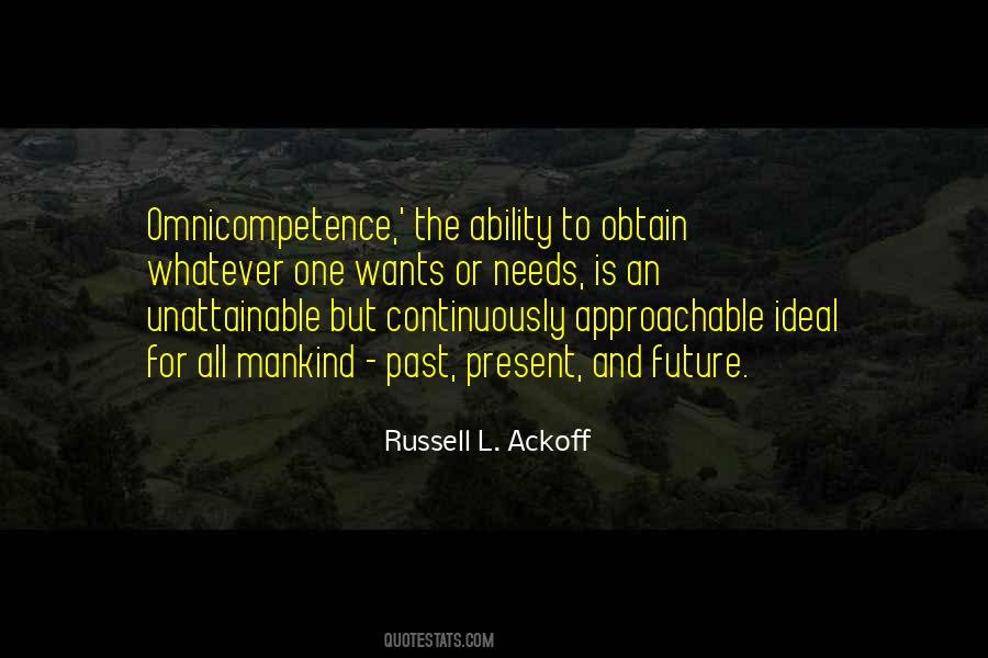 Russell Ackoff Quotes #1466704