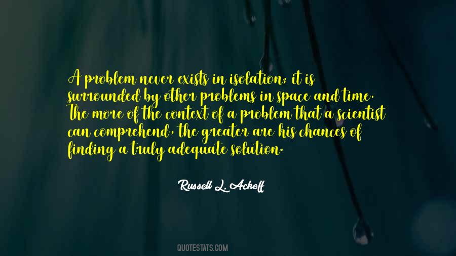 Russell Ackoff Quotes #1777116