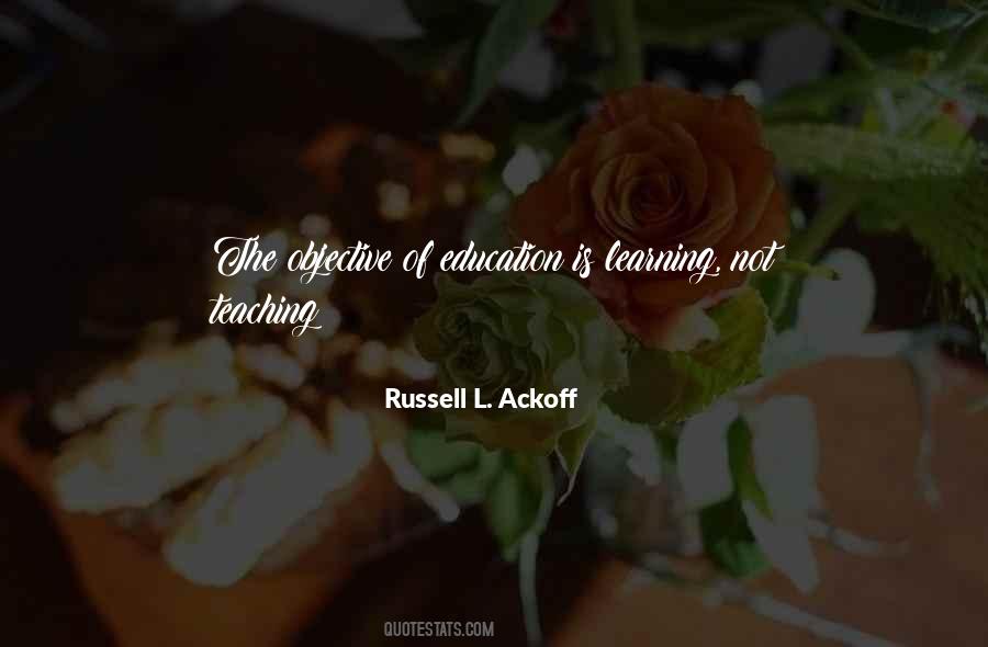 Russell Ackoff Quotes #418055