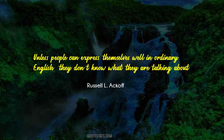 Russell Ackoff Quotes #476860