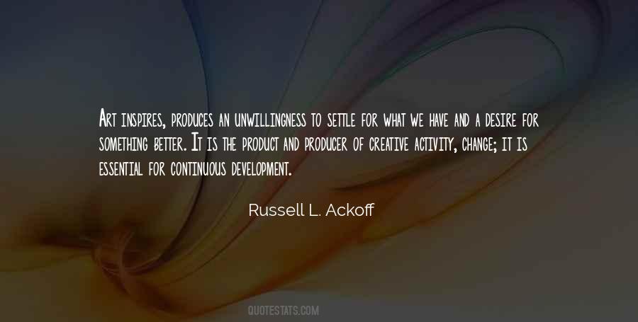 Russell Ackoff Quotes #7013