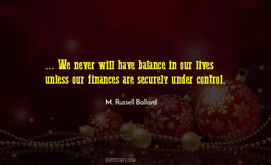 Russell Ballard Quotes #1691477