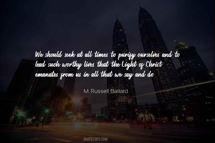 Russell Ballard Quotes #448910