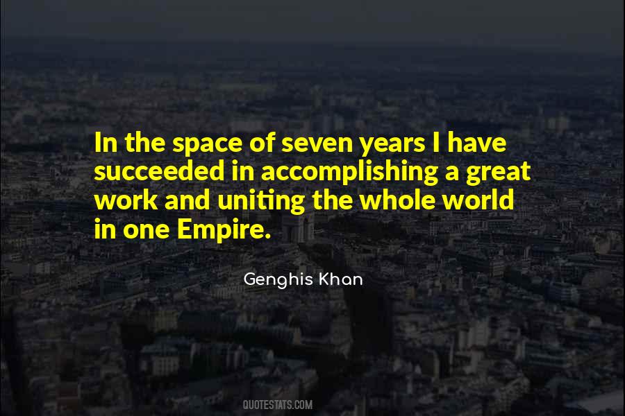 Quotes About Genghis Khan #1023430