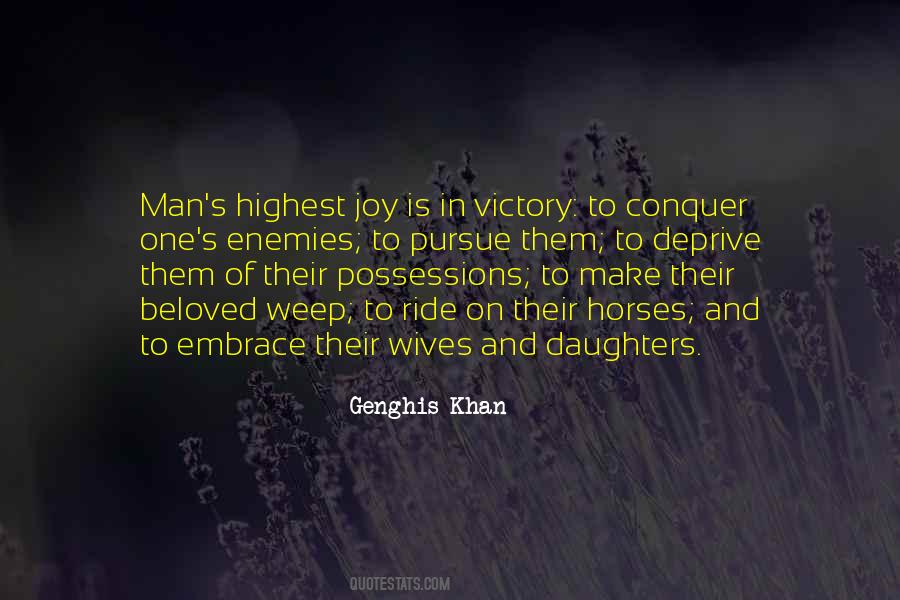 Quotes About Genghis Khan #1156540