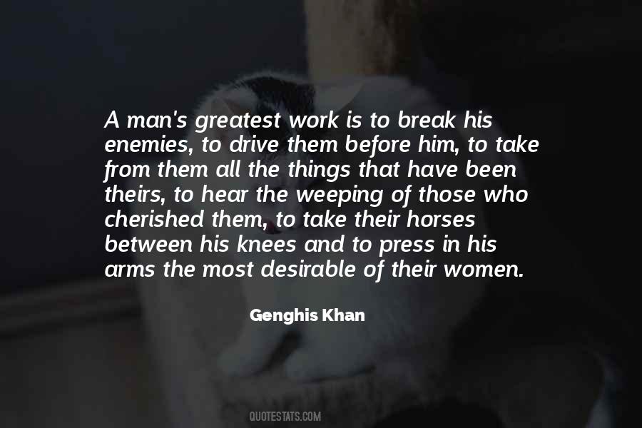 Quotes About Genghis Khan #140923