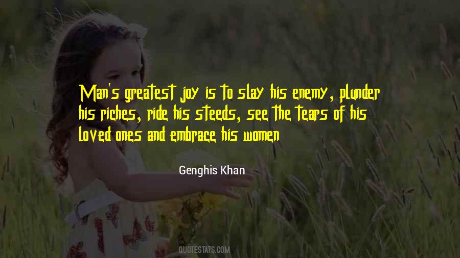 Quotes About Genghis Khan #1587574