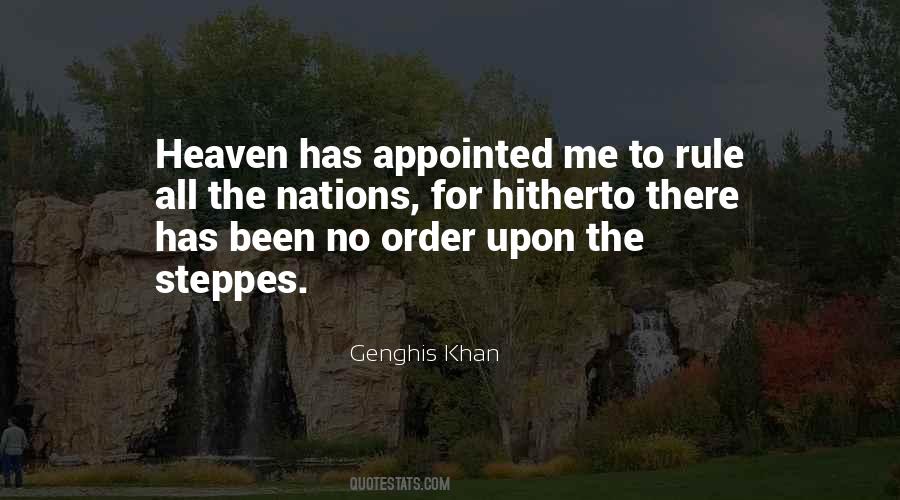 Quotes About Genghis Khan #1670539