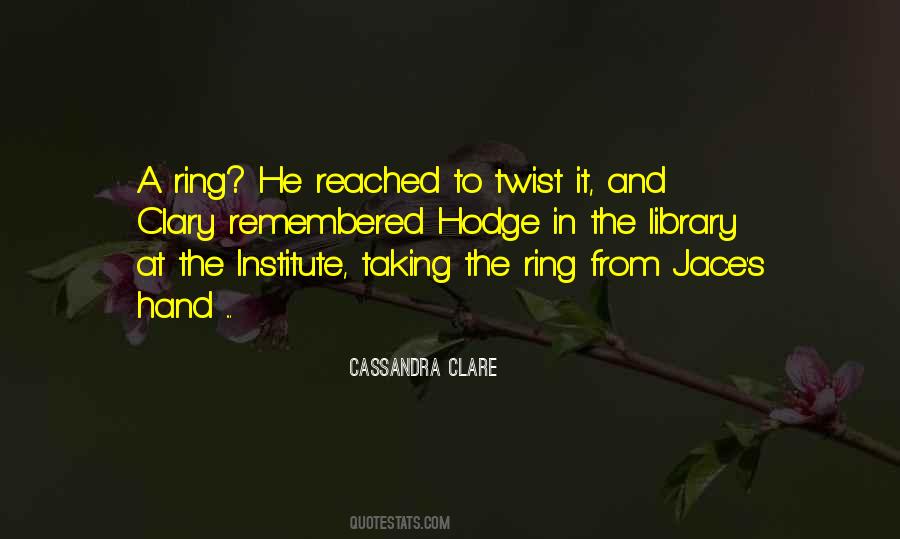 Quotes About Jace #1295693