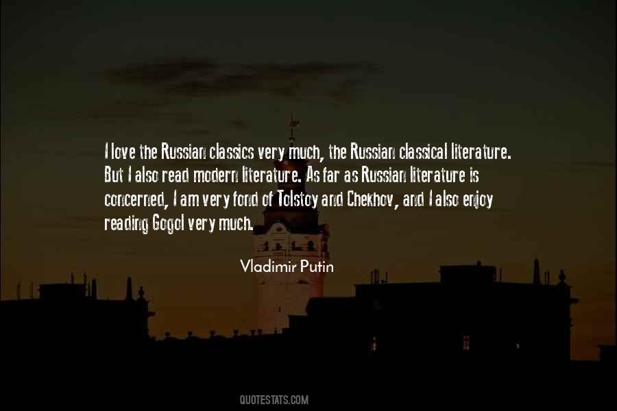 Russian Classics Quotes #437149