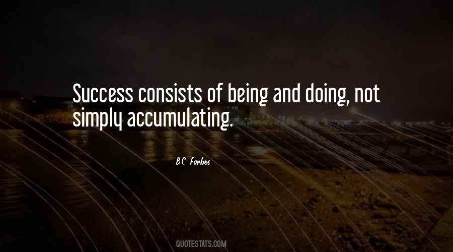 Quotes About Accumulating #236961