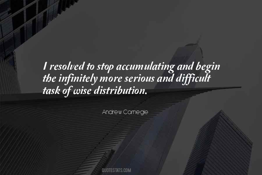 Quotes About Accumulating #690949