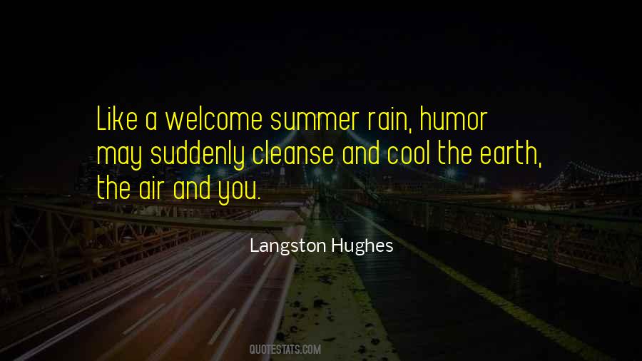 Quotes About Summer Rain #1120253