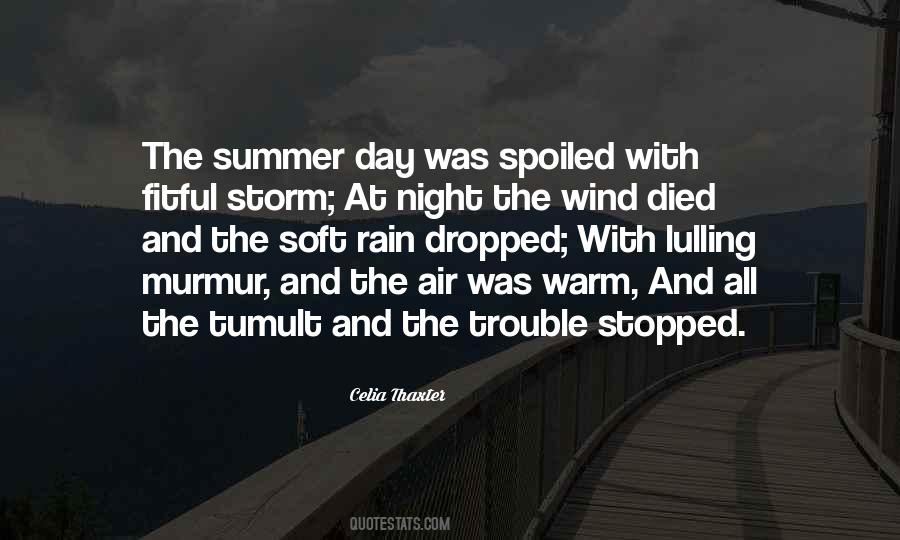 Quotes About Summer Rain #302310