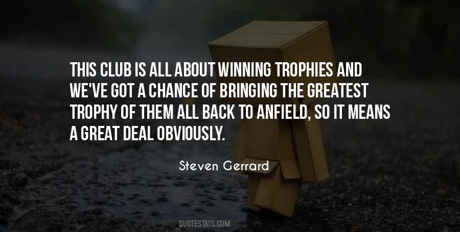 Quotes About Steven Gerrard #407950