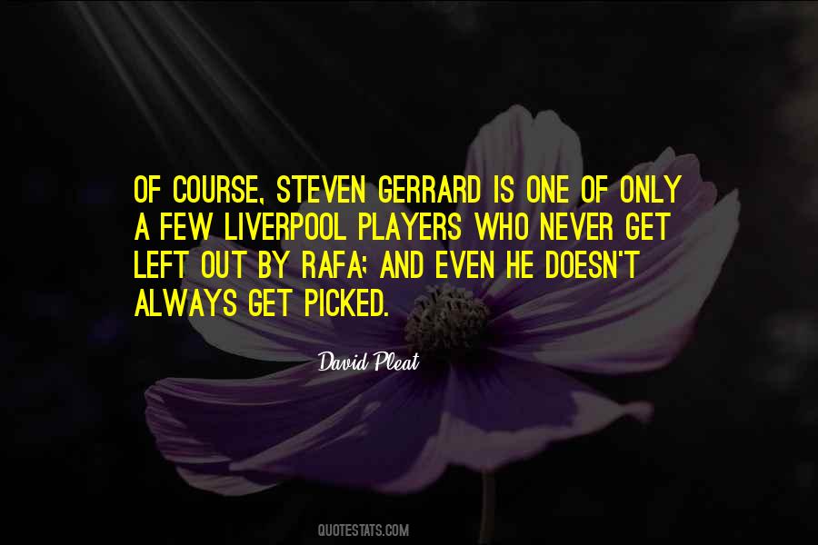 Quotes About Steven Gerrard #742487