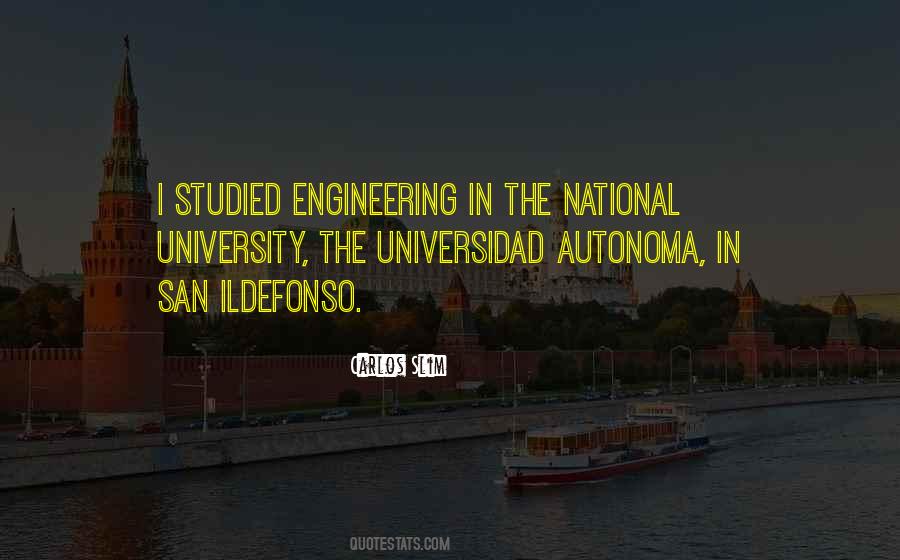 Quotes About Universidad #1347226