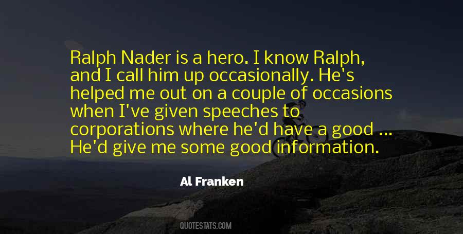Quotes About Ralph Nader #198171