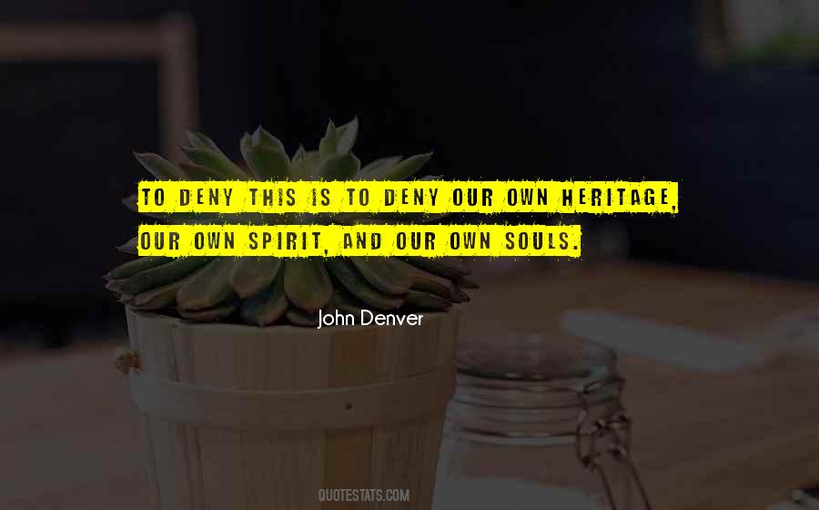 Quotes About John Denver #165548