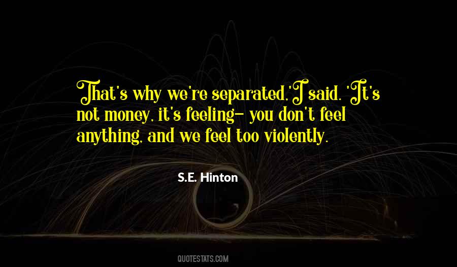 S E Hinton The Outsiders Quotes #1644688