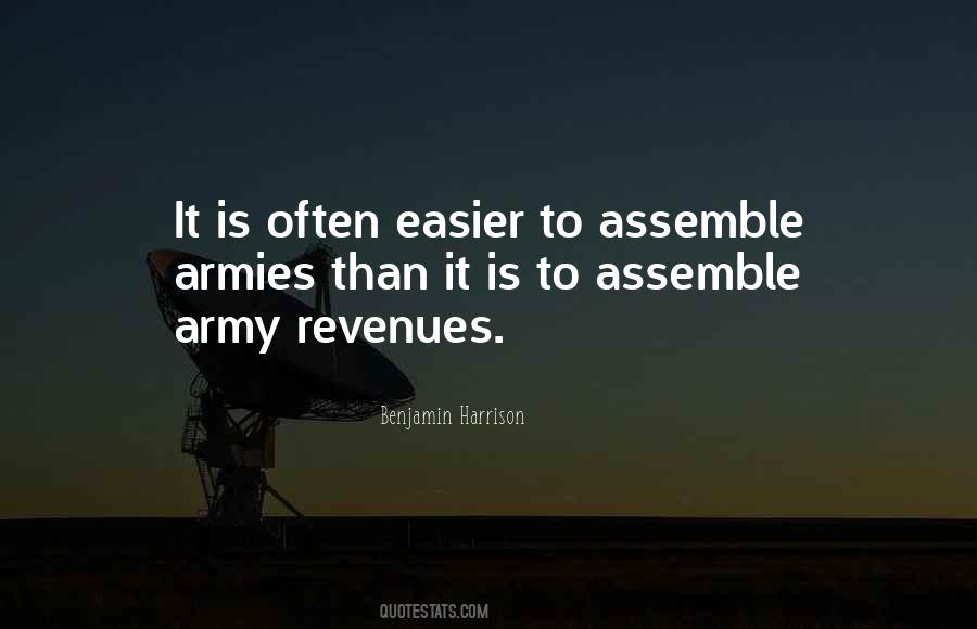Quotes About Benjamin Harrison #1428607