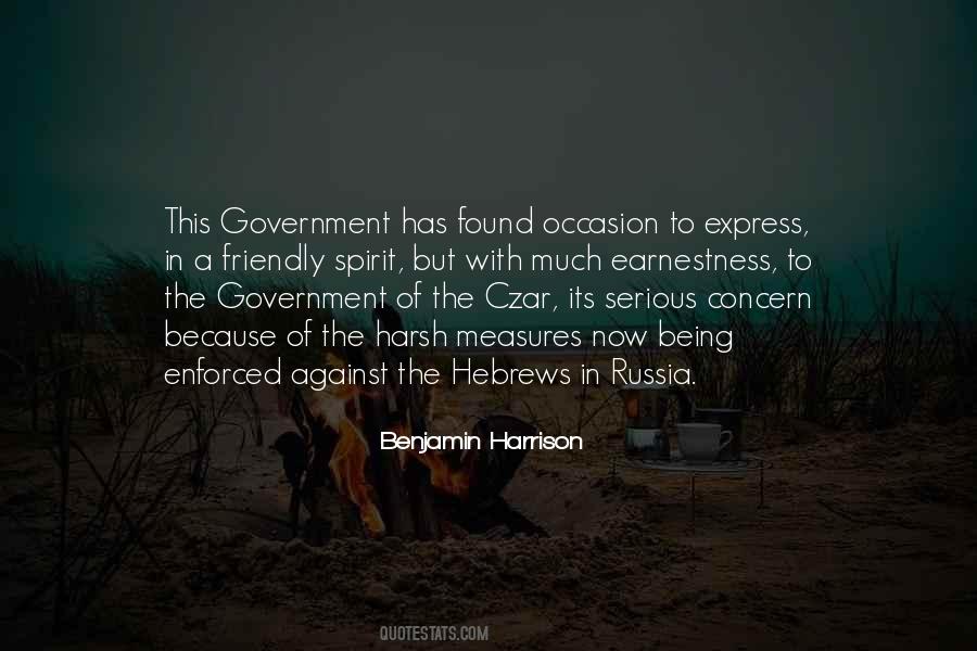 Quotes About Benjamin Harrison #1859161