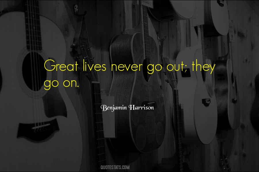 Quotes About Benjamin Harrison #425252