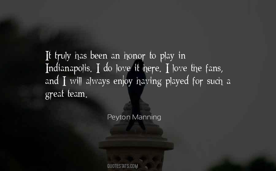 Quotes About Peyton Manning #1404016