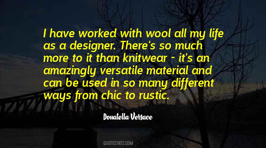 Quotes About Donatella Versace #1292292