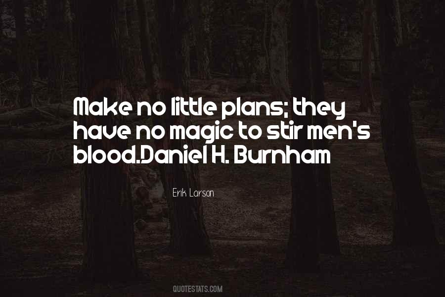 Quotes About Daniel Burnham #139453
