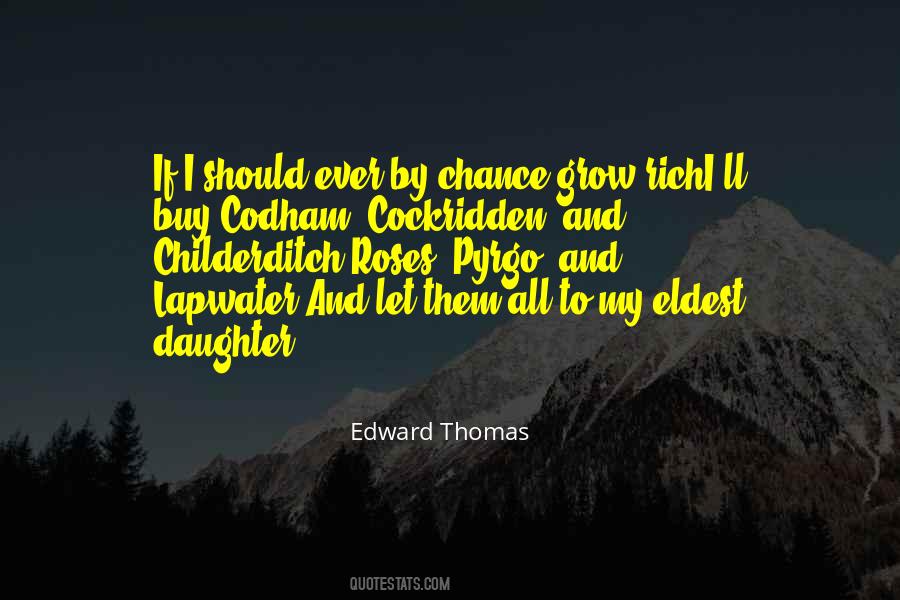 Quotes About Edward Thomas #1098961