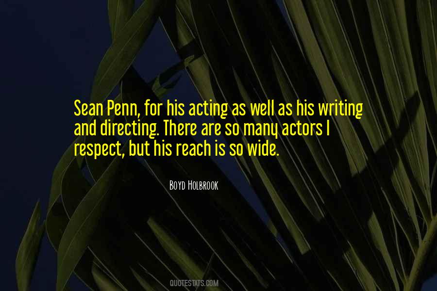 Quotes About Sean Penn #1185493