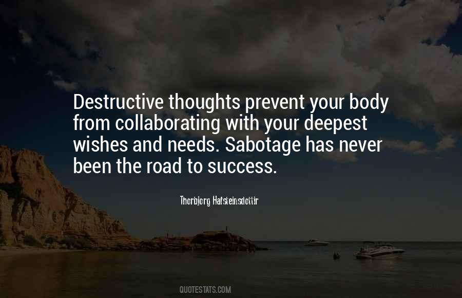Sabotage Others Quotes #80461